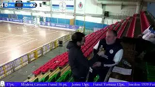 INTERVISTE POST GARA MONTEBIANCO PRATO C5 VS X MARTIRI MISTER CRISTIAN DOLCETTI