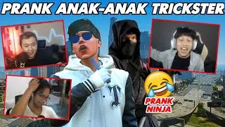 PRANK NINJA ANAK ANAK TRICKSTER !! SAMPAI EMOSI WKWK - GTA 5 ROLEPLAY