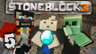 STONEBLOCK 3 MODDED MINECRAFT 1.18 ft. CaptainSparklez & PeteZahHutt - Ep. 5