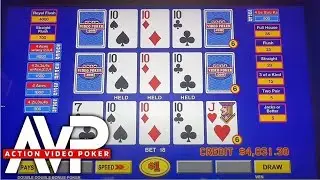 ДЖЕКПОТ!! Видеопокер с высокими лимитами в Лас-Вегасе