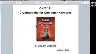 CNIT 141: 5. Stream Ciphers