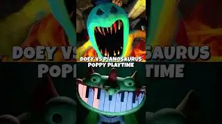 Doey The Doughman vs Pianosaurus Edit #shorts #kpop #edit #poppyplaytime #doey #catnap #pianosaurus