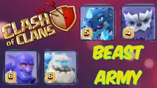 Yeti Bowler attack strategy 2021 (Clash of clans) | COC yeti bowler attack | COC hybrid army attack