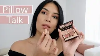 GRWM | Charlotte Tilbury Pillow Talk Eyeshadow & Lipstick