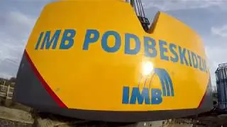 IMB-Podbeskidzie Ściany szczelinowe MC 64 & Liebherr HS 855 (Diaphragm wall Cracow)