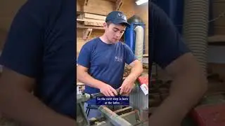 How is a honey dipper made? #honey #bee #bees #woodturning #honeybee #woodworking