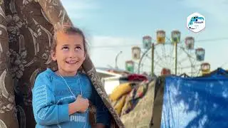 غزة.. الفلسطينيون يستقبلون العام الجديد بالحزن داخل مركز ترفيهي تحوّل إلى مخيم نزوح