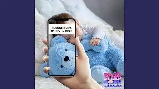 Sleeping Peacefully with a Stuffed Cat