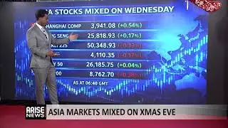 Asia Markets Mixed on Xmas Eve
