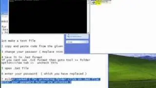 How To Lock folder without any software | Password on folder | protect your folder with password