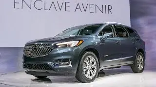 2018 Buick Enclave Avenir Reveal Highlights @ NYIAS