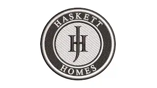 Best Haskett Home Embroidery logo.