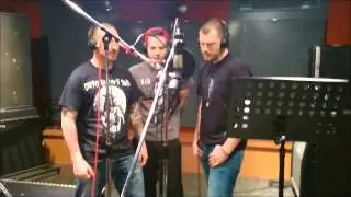 UNSCARRED First Album.36 sec recording back vocals
