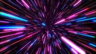 Hyperspace Jump Through The Stars - Wormhole - Loop