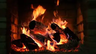 🔥 Cozy Fireplace Ambience for Deep Sleep | Relaxing Crackling Fire Sounds ASMR (Warm & Cozy Night)