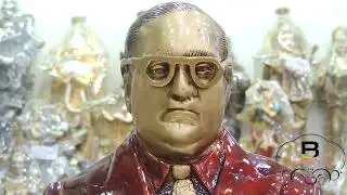 Brass Showpiece Ambedker Ji - 11*6*13.5 inch (BS534 X)