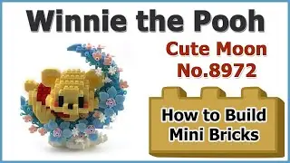 How to Build Mini Blocks Cute Moon - Winnie the Pooh No.8972 Review Instructions Specifications
