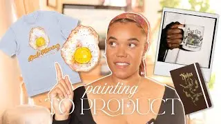 Make Money With Your Art ✧˖&deg; 10 Product Ideas for Artists