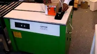 Semi Auto Box Strapping Machine