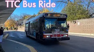 Toronto TTC 77 Swansea Bus Ride - Runnymede Station to Queensway/South Kingsway 11/9/2022
