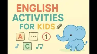 Fun English Activities for Kids ✏️ | What Comes After, Missing Letters & A Sound Words| Teachers