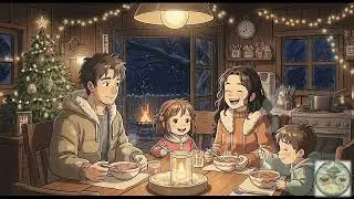 A Family’s Quiet Christmas in a Tree House 🌲✨ | Cozy Ghibli-Style Winter Story | ASMR