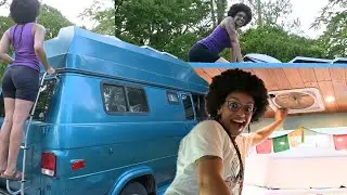 Solar power in the van!