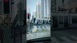 Dubai Tram 🚊  ❤️ 😍 #dubai #travel