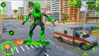 Green Spider Rope Hero Game | New Game Download | Android Gameplay