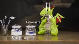 Upp & Ner med Berta - Instruktion experiment 1 - Berta Grön i Labbet