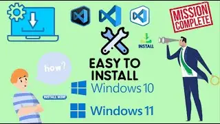 How to Install Visual Studio Code Windows 10 / 11 | As Programmer | Visual Studio | Best Code Editor