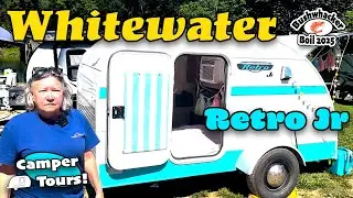 Кемпер Whitewater Retro Jr Teardrop — туры на кемперах! — Назад к кипучей воде