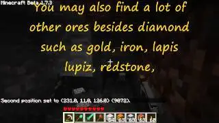 Minecraft How to find Diamonds Beta 1.7.3