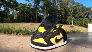 Nike - SB Dunk High Pro - Reverse Goldenrod - Black Varsity MAIZE - BACKUP PLAN for Jordan 1 Pollen