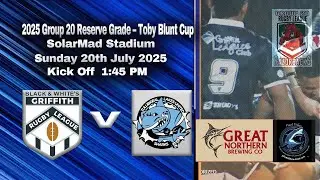 2025 Group 20 Reserve Grade &ndash; Toby Blunt Cup