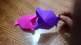 origami talking fish#shorts