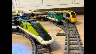 LEGO Train POV | Oncoming Train on the Same Track 🚆