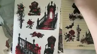 Vampire Room Goth Art Journal
