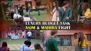 Luxury budget task to turn friends into enemies | Asim and Mahira FIGHT | TellyChakkar