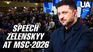ZELENSKYY at the Munich Conference-2026. FULL SPEECH