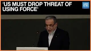Iranian Foreign Minister Says US Must Drop Threat Of Using Force