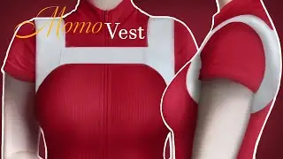 Making Momo Yaoyorozu's Hero VEST | MHA Cosplay DIY ♡