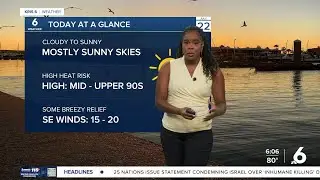 Hot, humid, & major heat risk