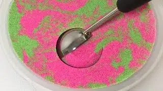 Very Satisfying Kinetic Sand Scooping and Smashing ASMR Video | Sand Tagious