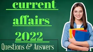 Super TET, TET, All competative exams Current Affairs 2022, #PratibhaStudy📚Notes