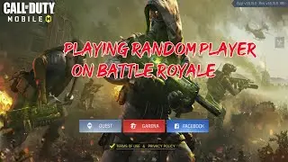 playing battle royale with random player noob