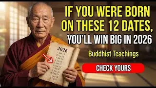 If You Were Born on These 12 Dates, You'll Win Big in 2026 _ Buddhist Teachings