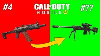 TOP 10 WEAPONS WITH BEST ATTACHMENTS | SEASON 4 | CALL OF DUTY MOBILE