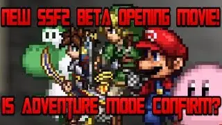 New SSF2 BETA Opening Movie! Is Adventure Mode confirm?
