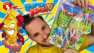 SuperZings Series 5 UNBOXING STARTER PACK COMIC GUIA en Pe Toys